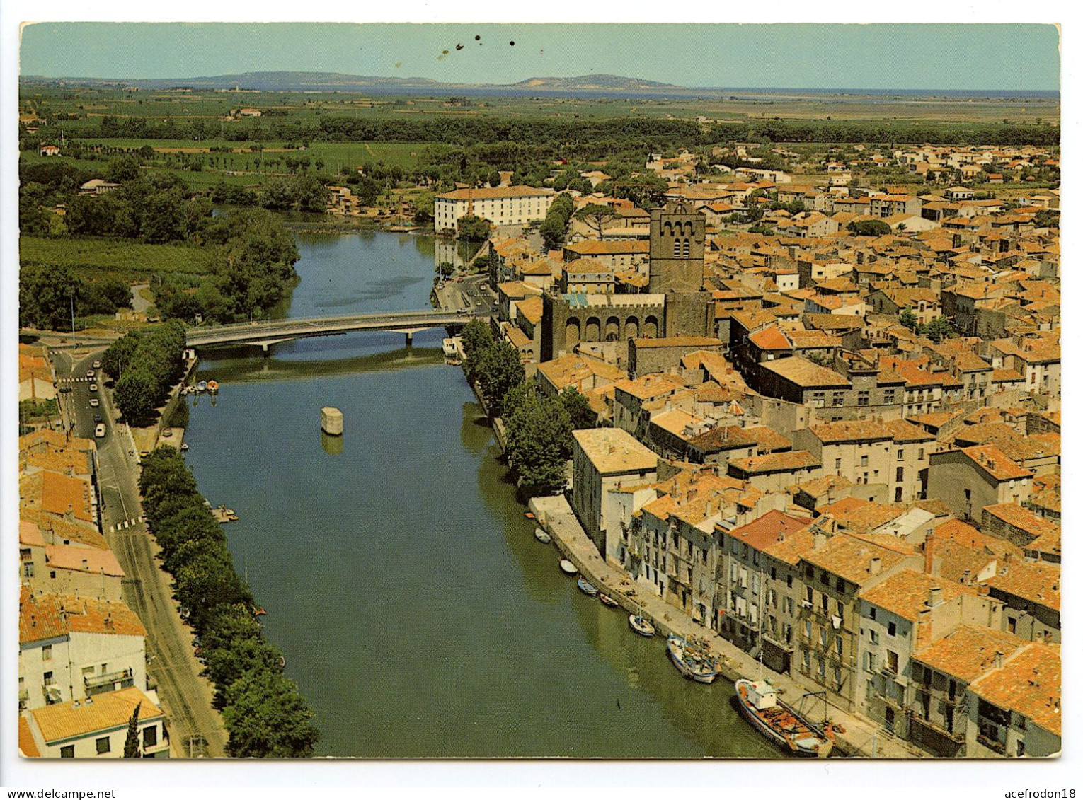 Agde - Vue Aérienne De La Ville - Agde