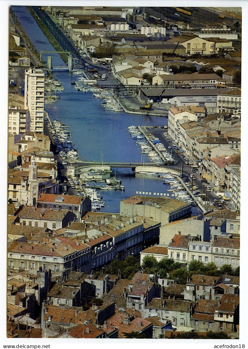 Sète - Depuis Le Mont Saint-Clair, Vue Sur La Darse De La Peyrade - Sete (Cette)