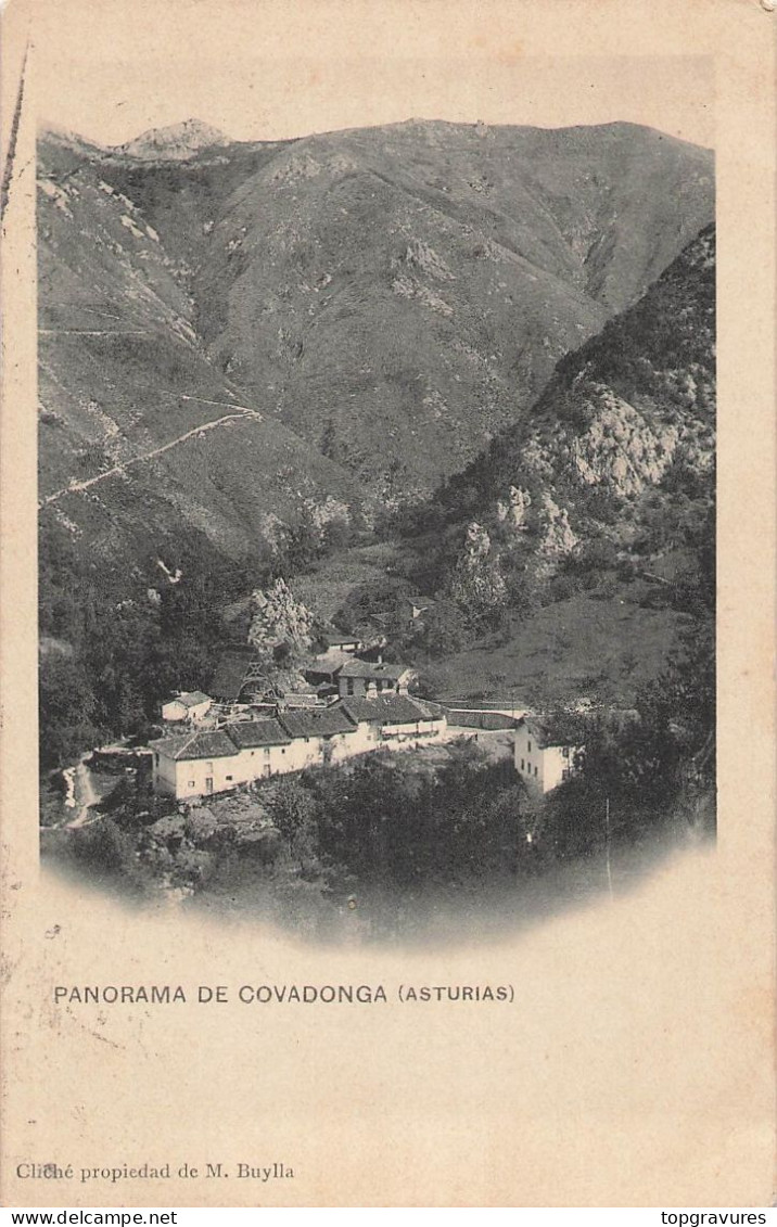 (Espagne) PANORAMA DE COVADONGA - Otros & Sin Clasificación