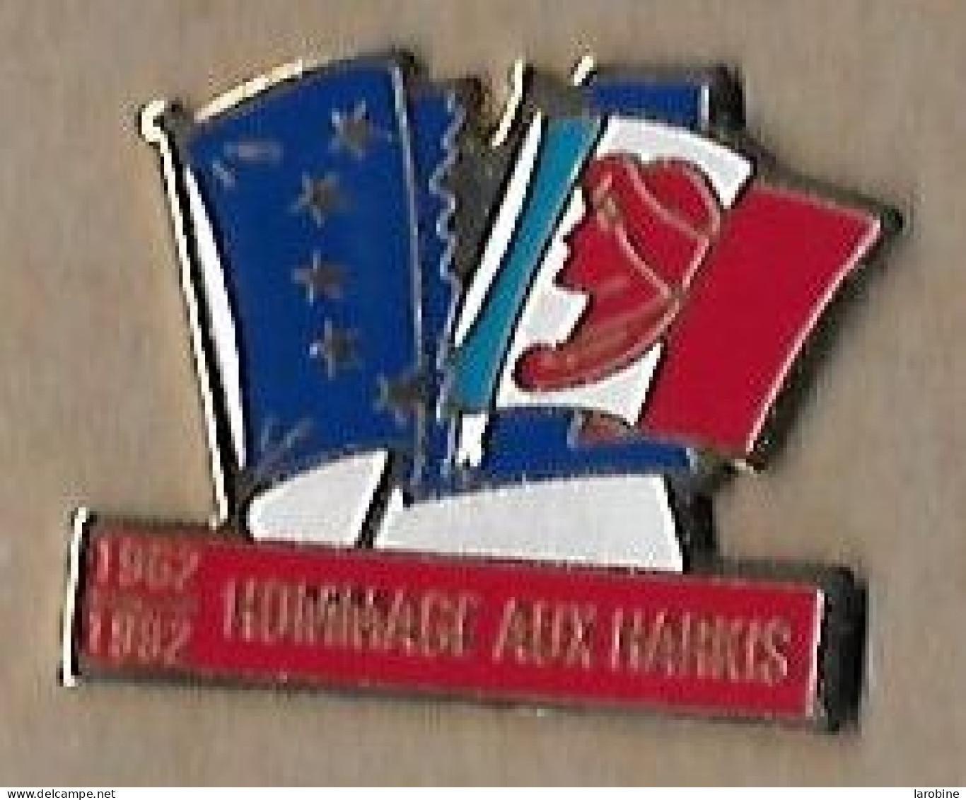 @@ Drapeaux Hommage Aux HARKI 1962-1992  2.2x2.8 @@gen01a - Armee