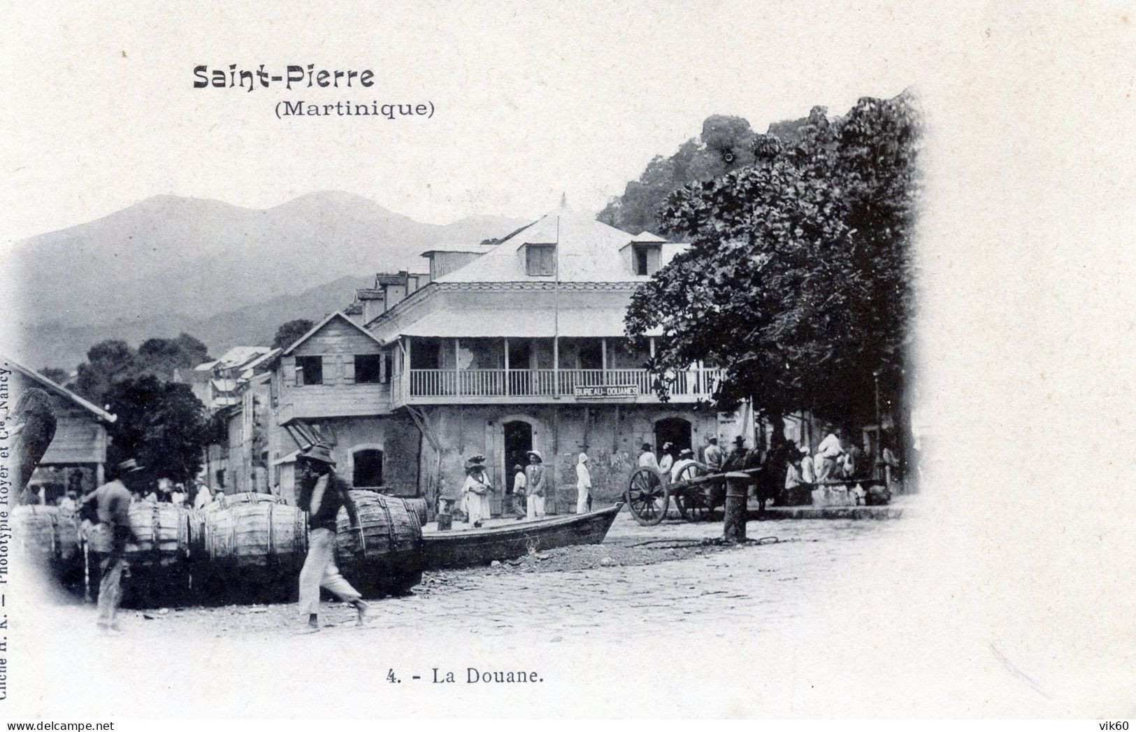 63  MARTINIQUE  SAINT PIERRE   LA DOUANE - Sonstige & Ohne Zuordnung