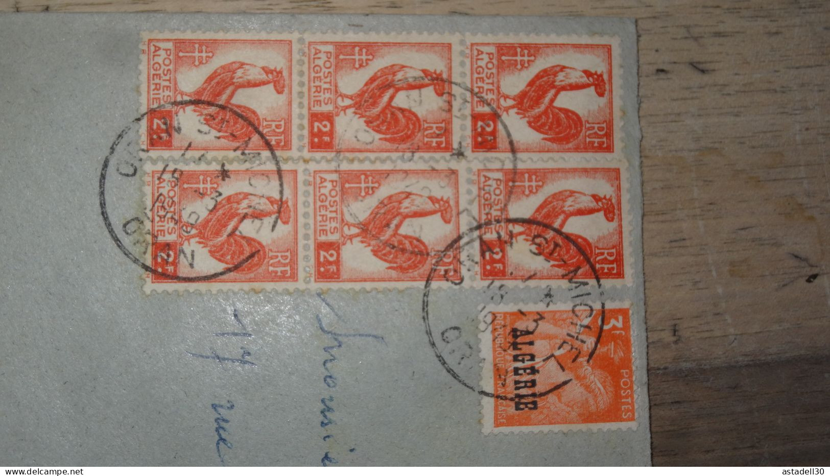 Enveloppe ALGERIE, ORAN SAINT MICHEL Pour BORDEAUX - 1949 ............ Boite1.......... 240424-1 - Briefe U. Dokumente