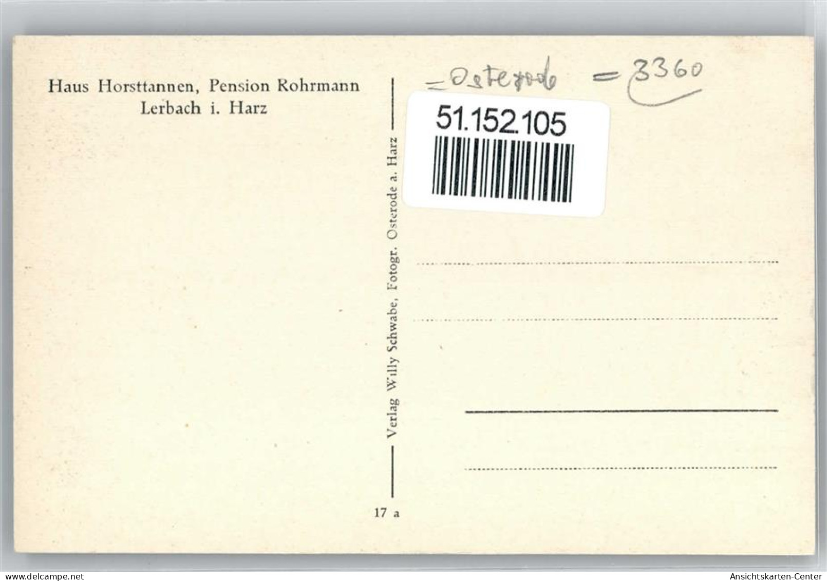 51152105 - Lerbach , Harz - Osterode