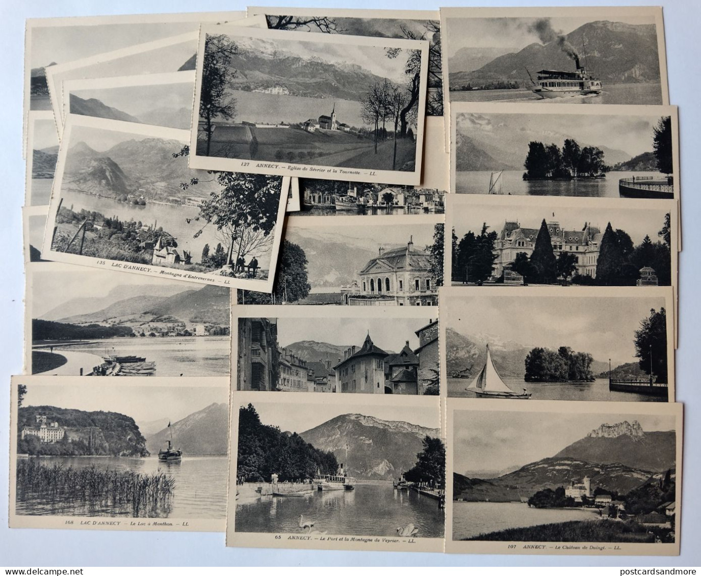 France Annecy Lot Of 20 Unused Postcards Lévy Et Neurdein Réunis Ca. 1925 - Annecy