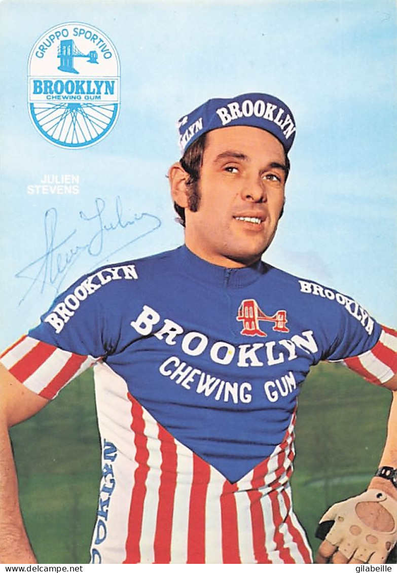 Vélo Coureur Cycliste Belge Julien Stevens - Team Brooklyn- Cycling - Cyclisme - Ciclismo - Wielrennen - Signé - Wielrennen