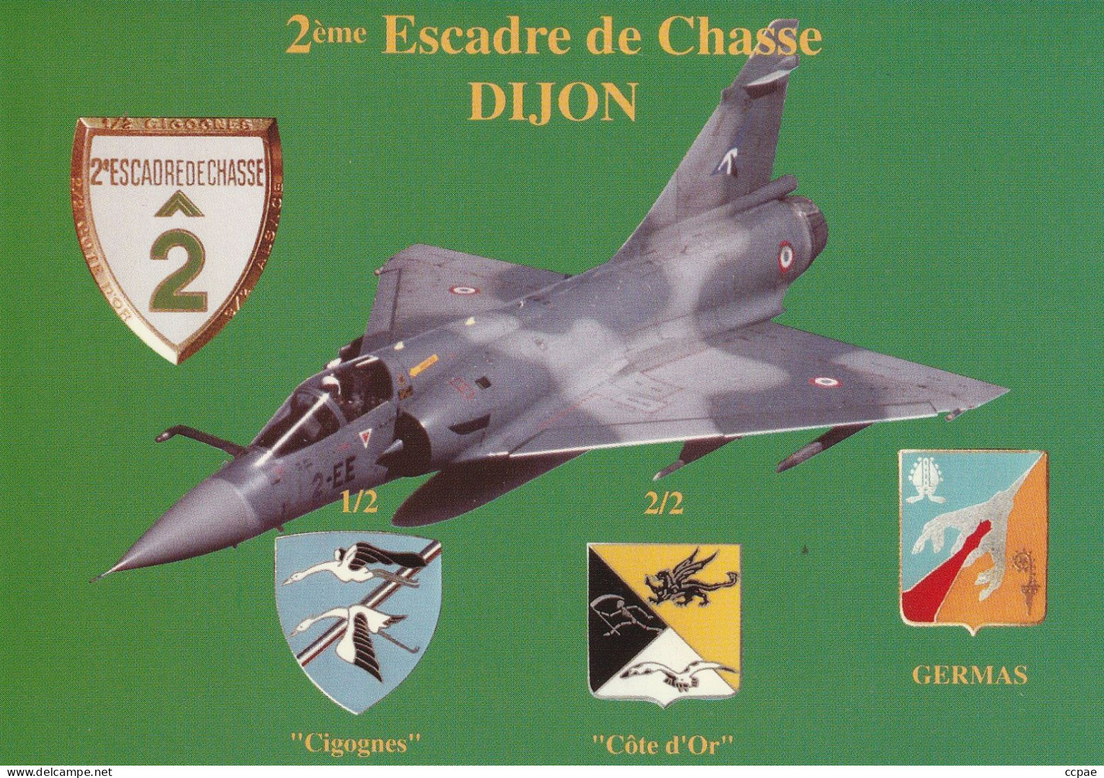 2ème Escadre De Chasse DIJON - Altri & Non Classificati