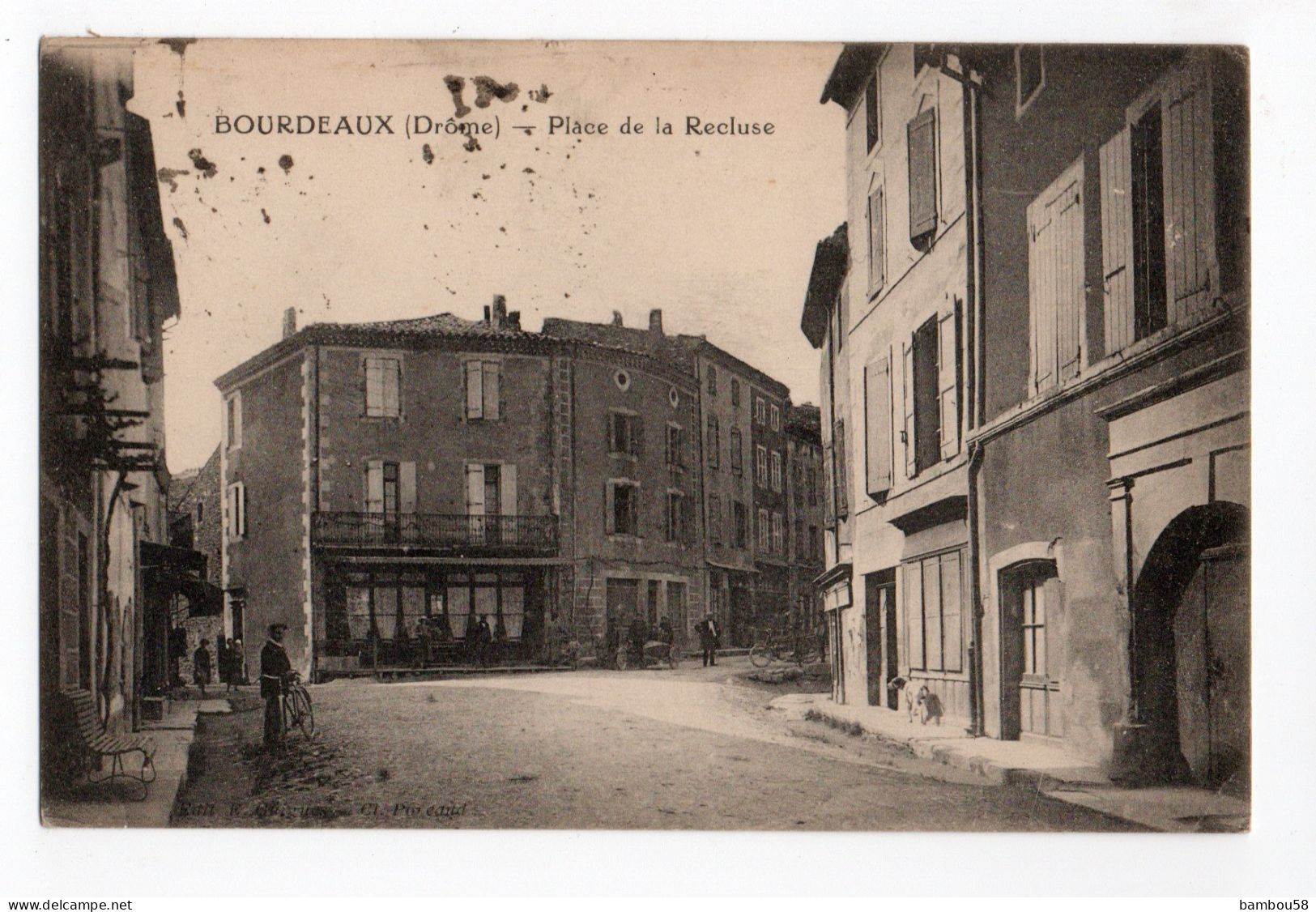 BOURDEAUX * DROME * PLACE DE LA RECLUSE * - Other & Unclassified