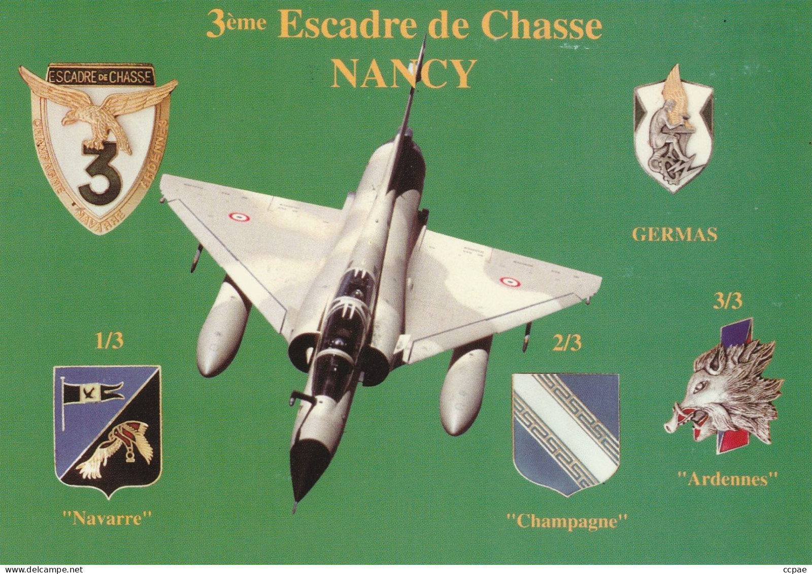 3ème Escadre De Chasse NANCY - Altri & Non Classificati