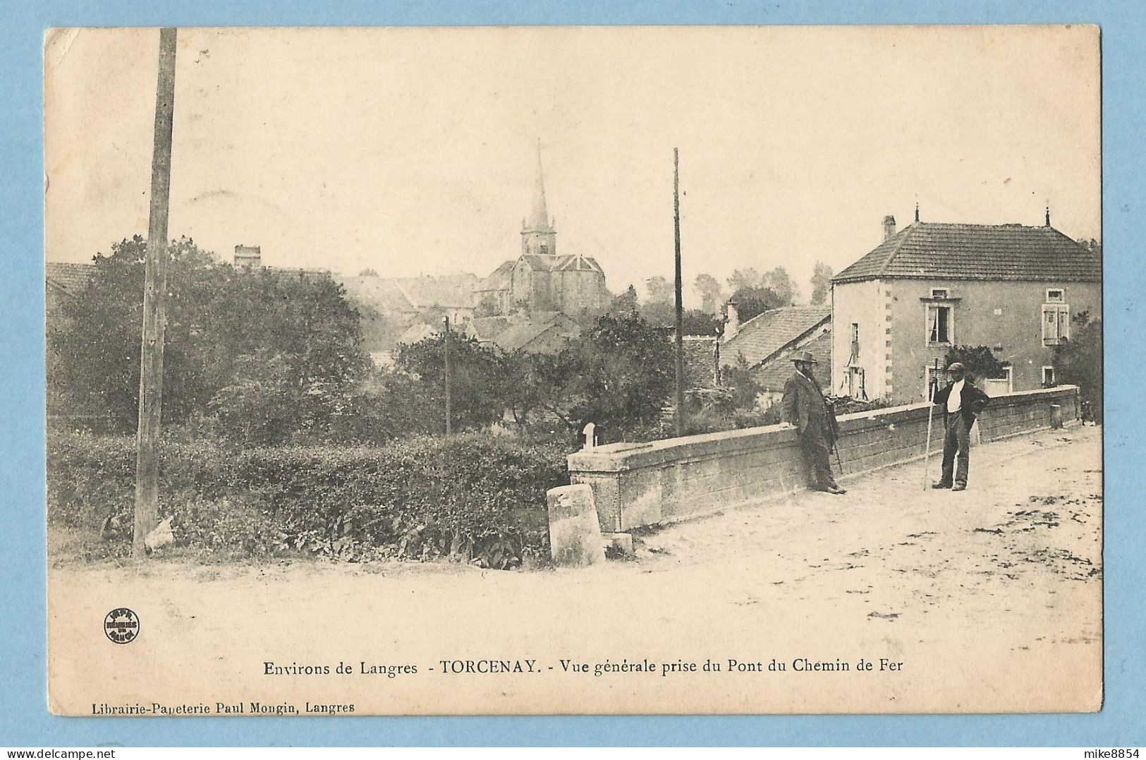 0426  CPA  Environs De Langres  TORCENAY  (Haute-Marne) Vue Générale Prise Du Pont De Chemin De Fer  ++++++++ - Langres
