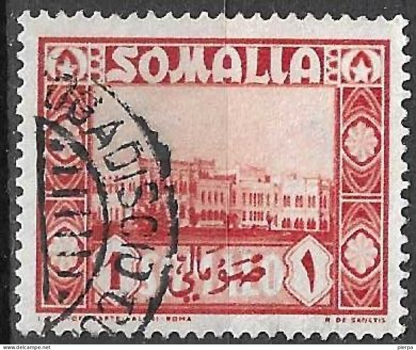 SOMALIA  - 1950 - GOVERNATORATO - 1 S - USATO (YVERT 218 - MICHEL 254 - SS 11) - Somalia (AFIS)