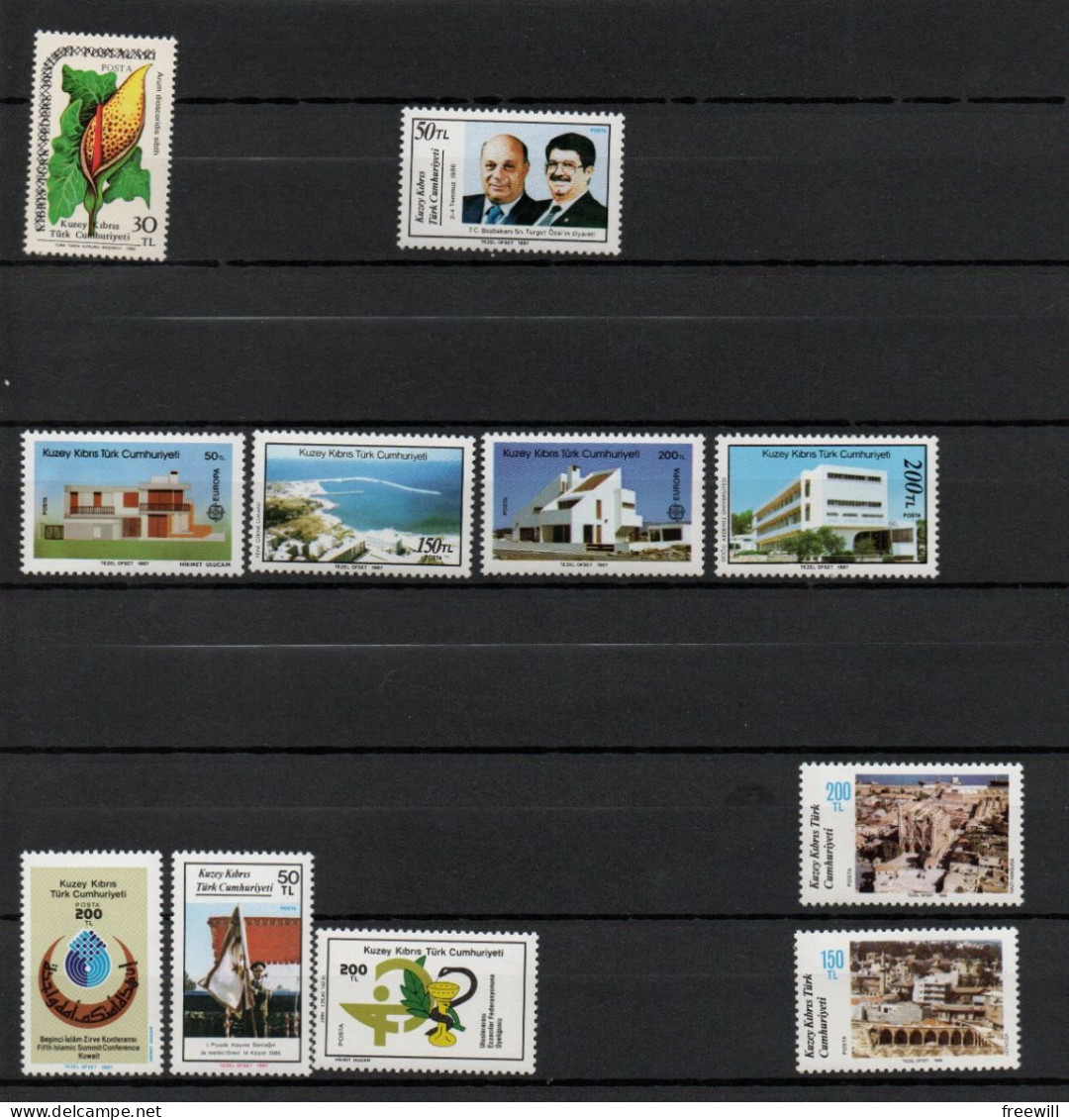 Chypre Turque -Turkish Cyprus  Timbres Divers - Various Stamps -Verschillende Postzegels XXX - Neufs