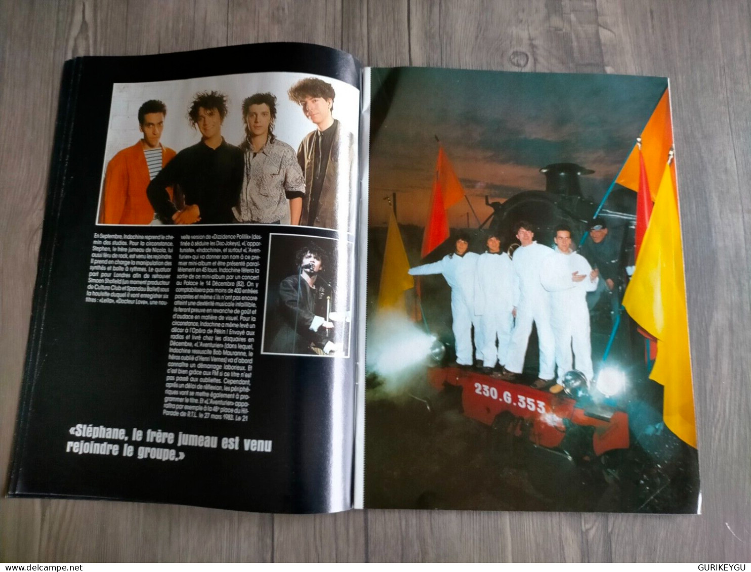 Magazine Rock Music N° 14 INDOCHINE 1981-1988 Toute Leur Histoire Avec Le Poster - Musique