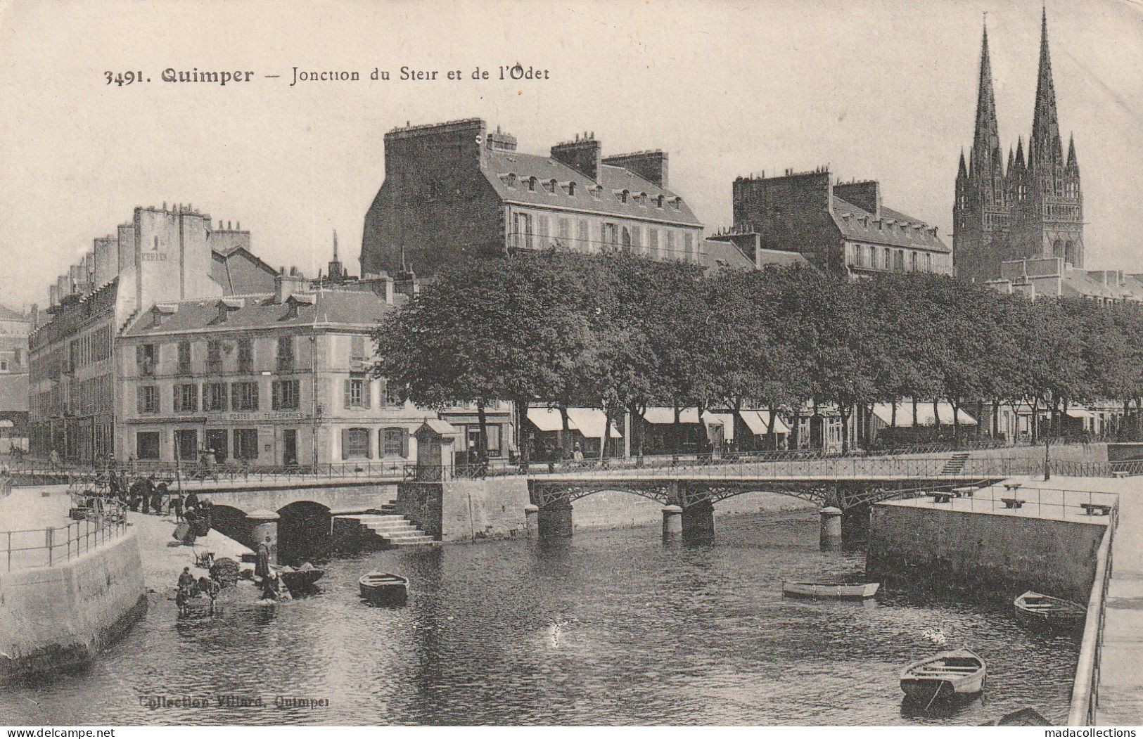 Quimper (29 - Finistère) Jonction Du Steir Et De L'Odet - Quimper