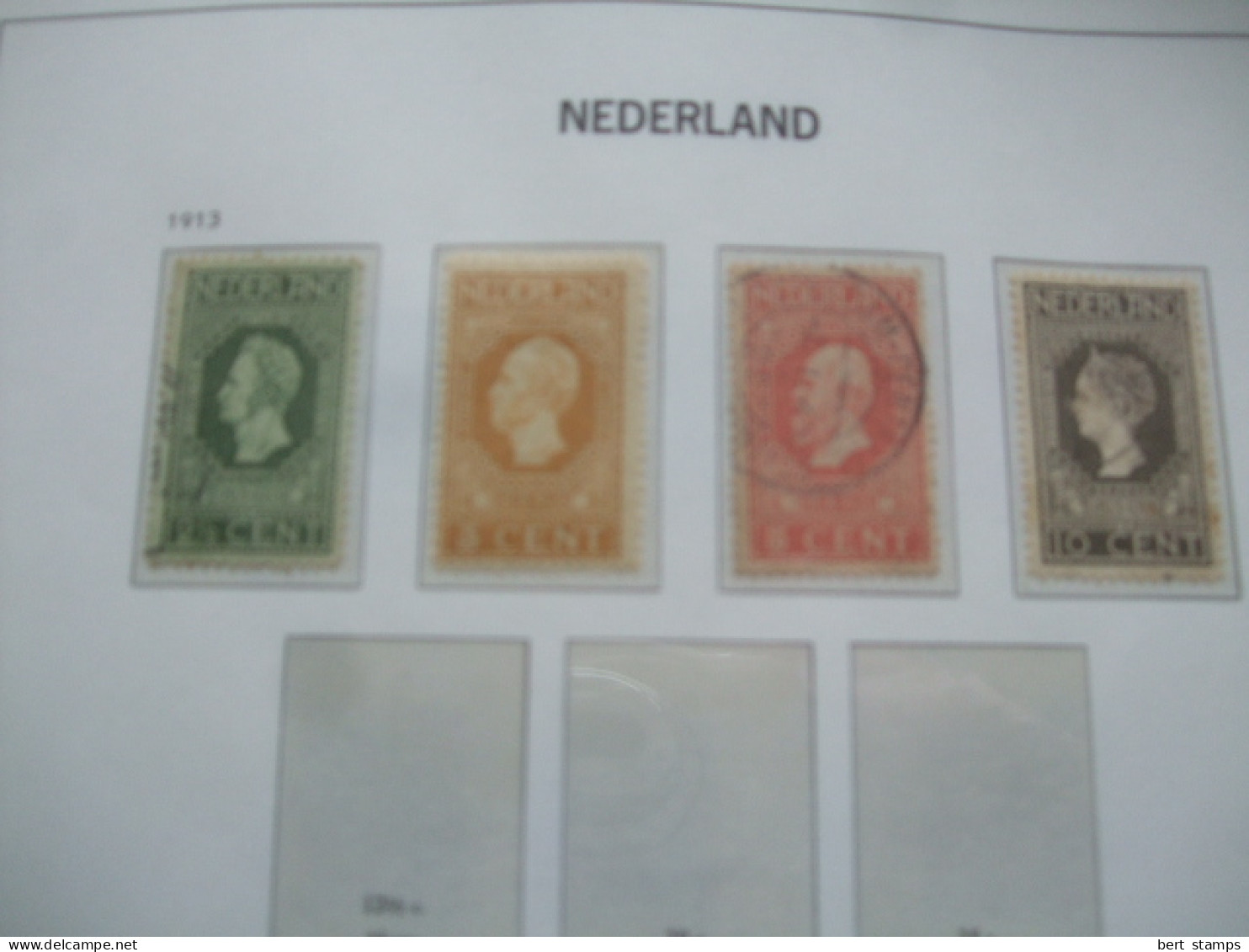 Nederland, Netherlands Collection in DAVO album. (opbrengst gaat naar KIKA)
