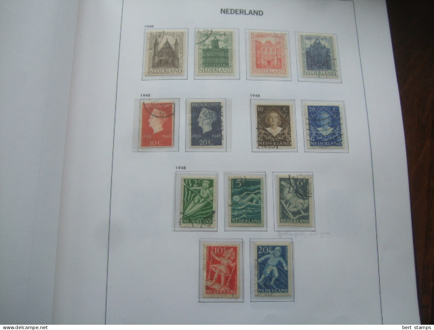 Nederland, Netherlands Collection in DAVO album. (opbrengst gaat naar KIKA)