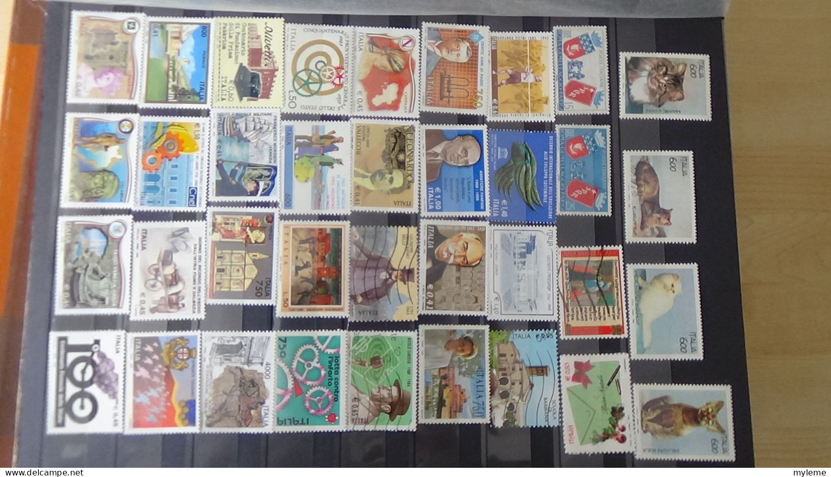 BF47 Bel ensemble de timbres de divers pays dont Italie N° 2370Aa **. Cote 1500 euros