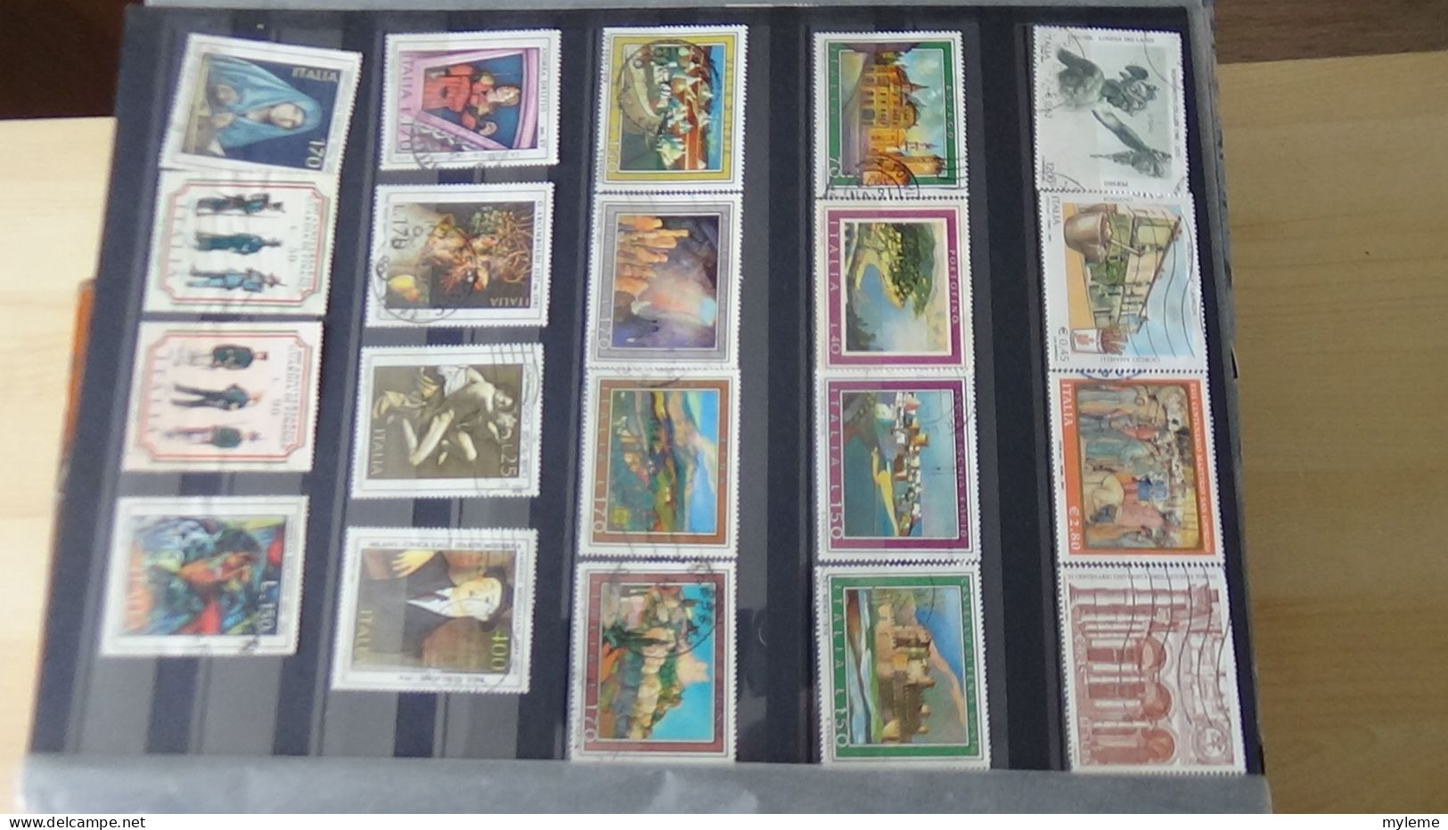 BF47 Bel ensemble de timbres de divers pays dont Italie N° 2370Aa **. Cote 1500 euros