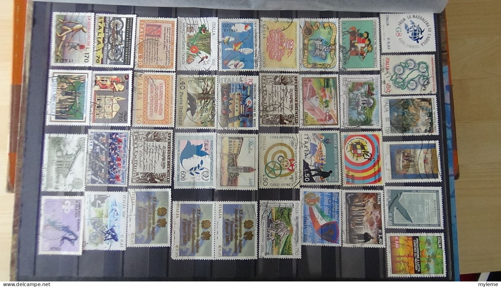 BF47 Bel ensemble de timbres de divers pays dont Italie N° 2370Aa **. Cote 1500 euros