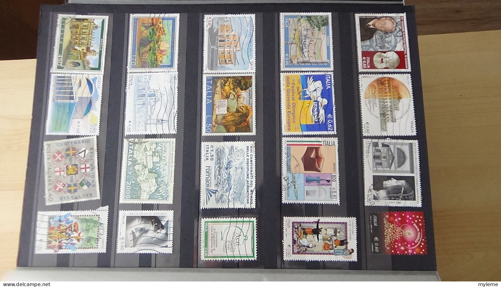 BF47 Bel ensemble de timbres de divers pays dont Italie N° 2370Aa **. Cote 1500 euros