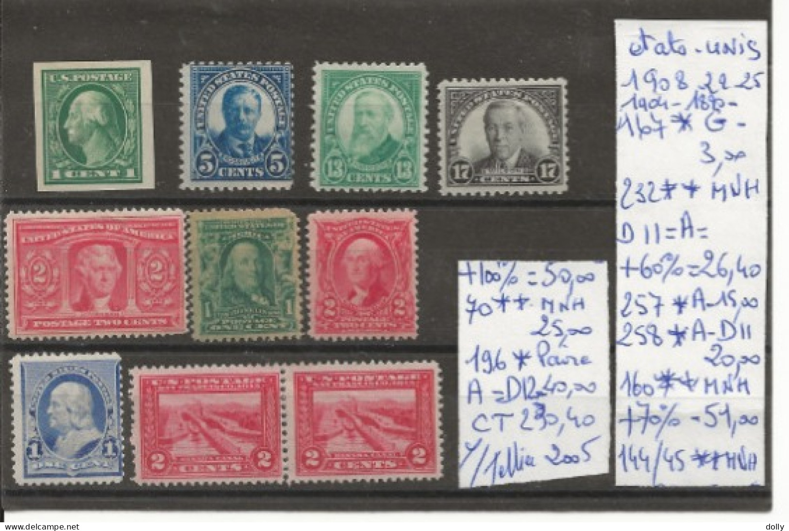 TIMBRE DU CANADA NEUF **/* DE 1897 A 1933   Nr VOIR SUR PAPIER AVEC TIMBRES COTE 219.00  € - Unused Stamps