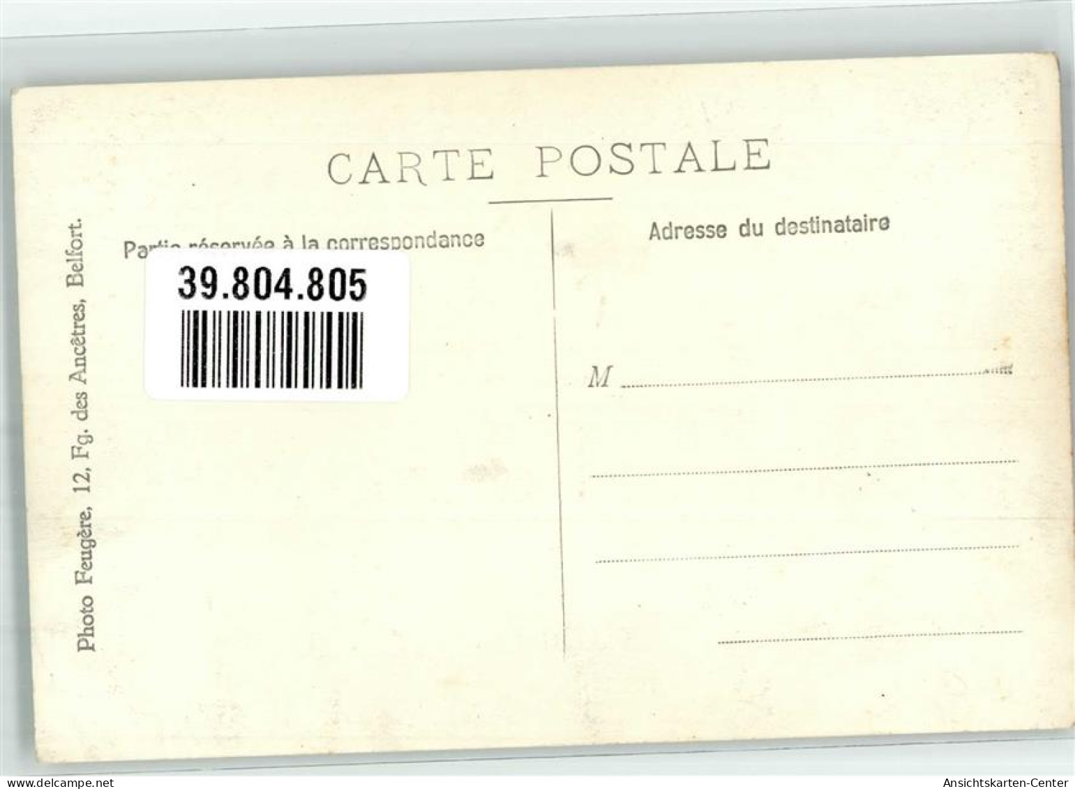 39804805 - Belfort - Altri & Non Classificati