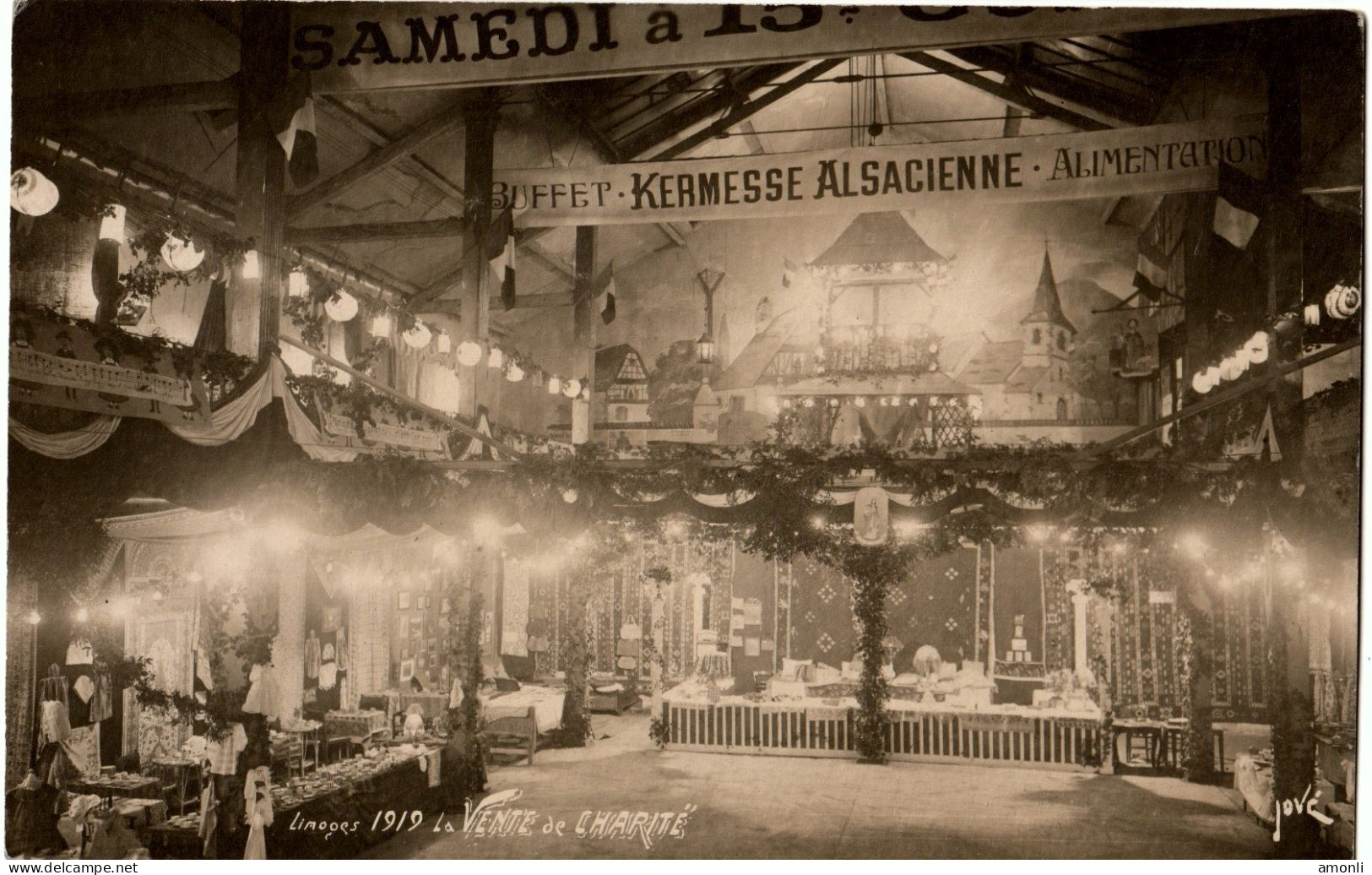 87. HAUTE-VIENNE - LIMOGES. Vente De Charité. Kermesse Alsacienne. Décembre 1919 à St Paul - St Louis. Rare - Limoges