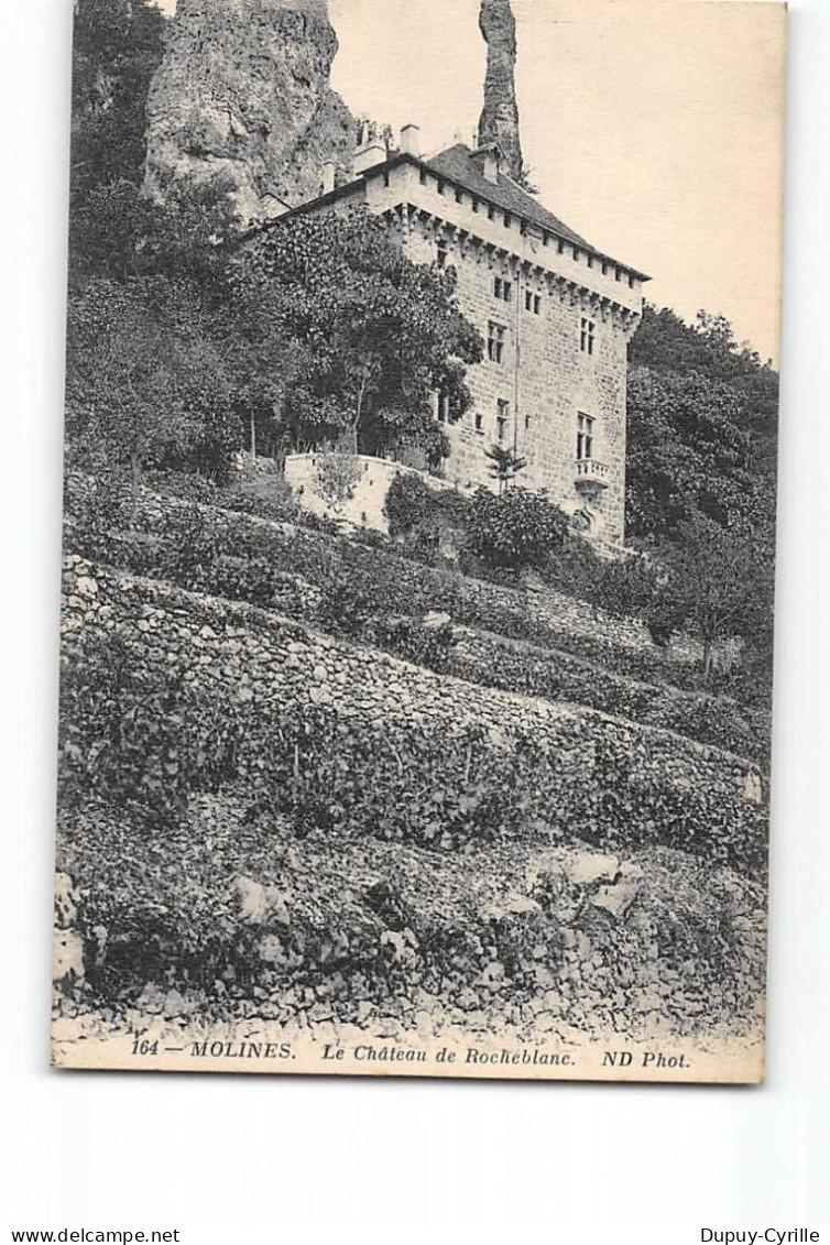 MOLINES - Le Château De Rocheblanc - Très Bon état - Other & Unclassified