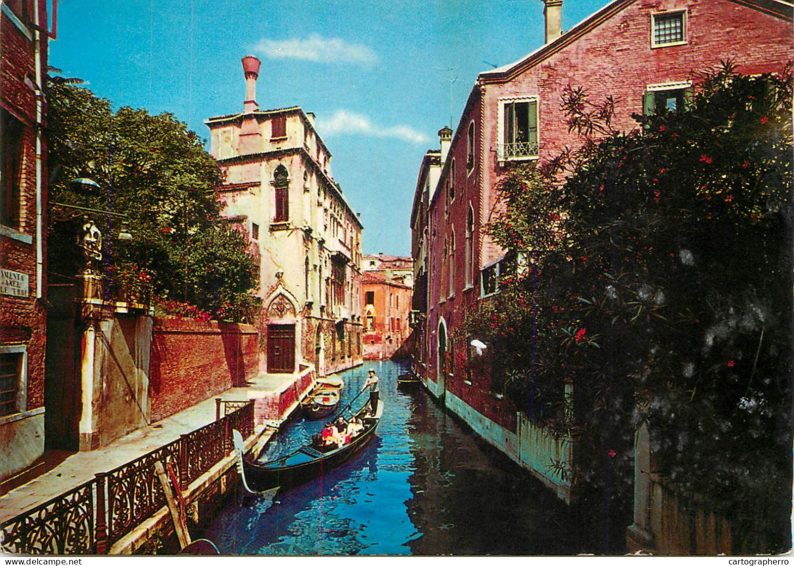 Navigation Sailing Vessels & Boats Themed Postcard Venice Wan Axek Palace - Sailing Vessels