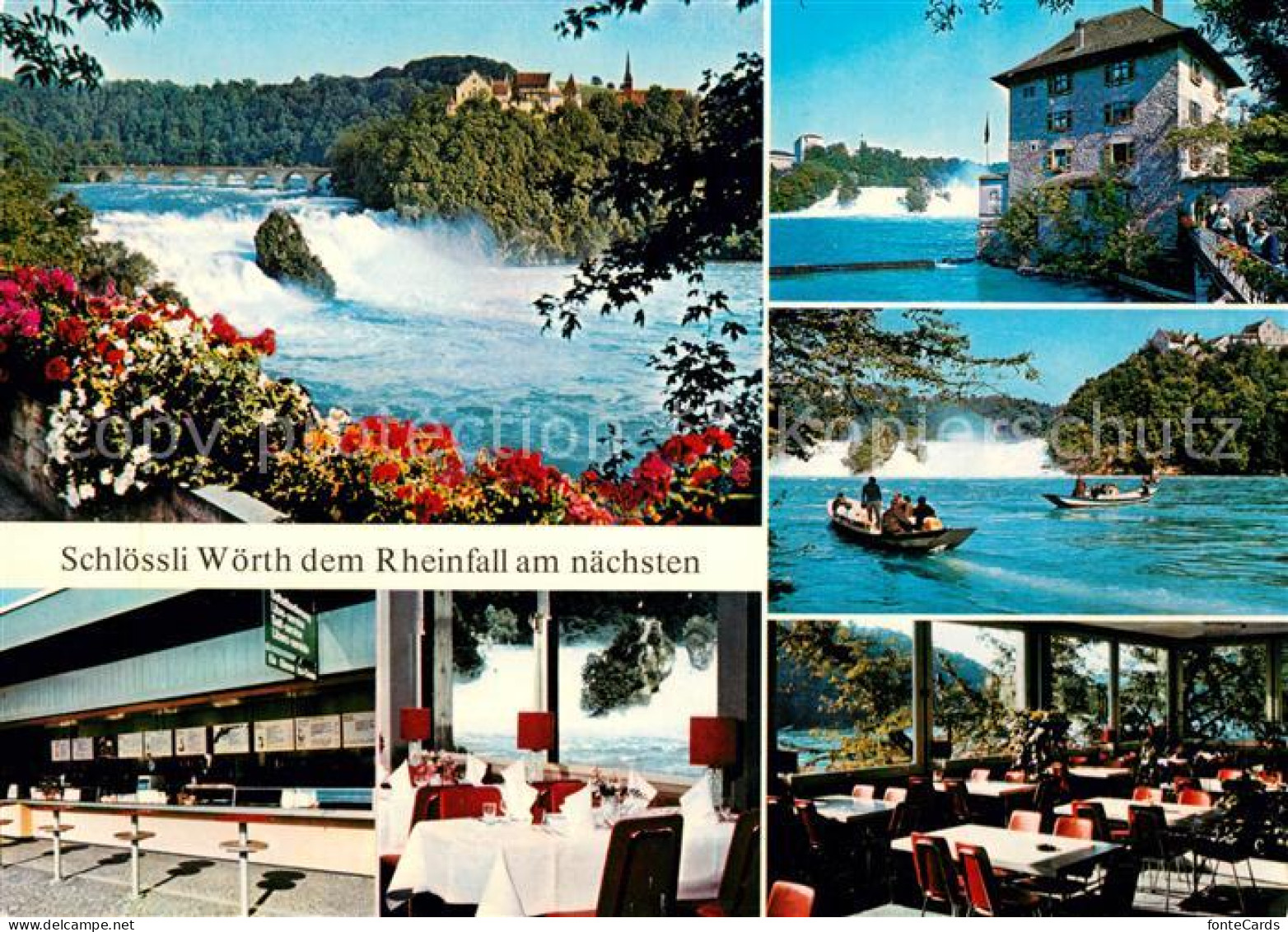 13100074 Neuhausen Rheinfall Restaurant Schloessli Woerth Details Neuhausen Rhei - Sonstige & Ohne Zuordnung