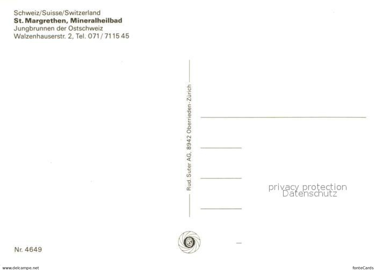 13097824 St Margarethen SG Mineralheilbad Fliegeraufnahme Churfirsten - Sonstige & Ohne Zuordnung