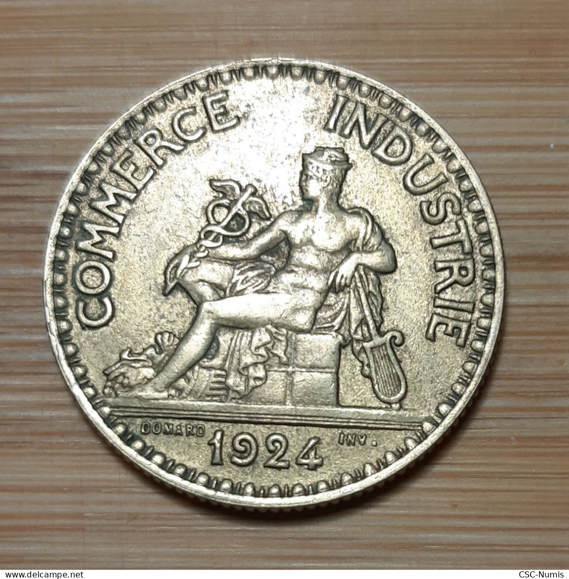 (N-0061) - IIIème République - 2 Francs 1924 - QUALITÉ - 2 Francs