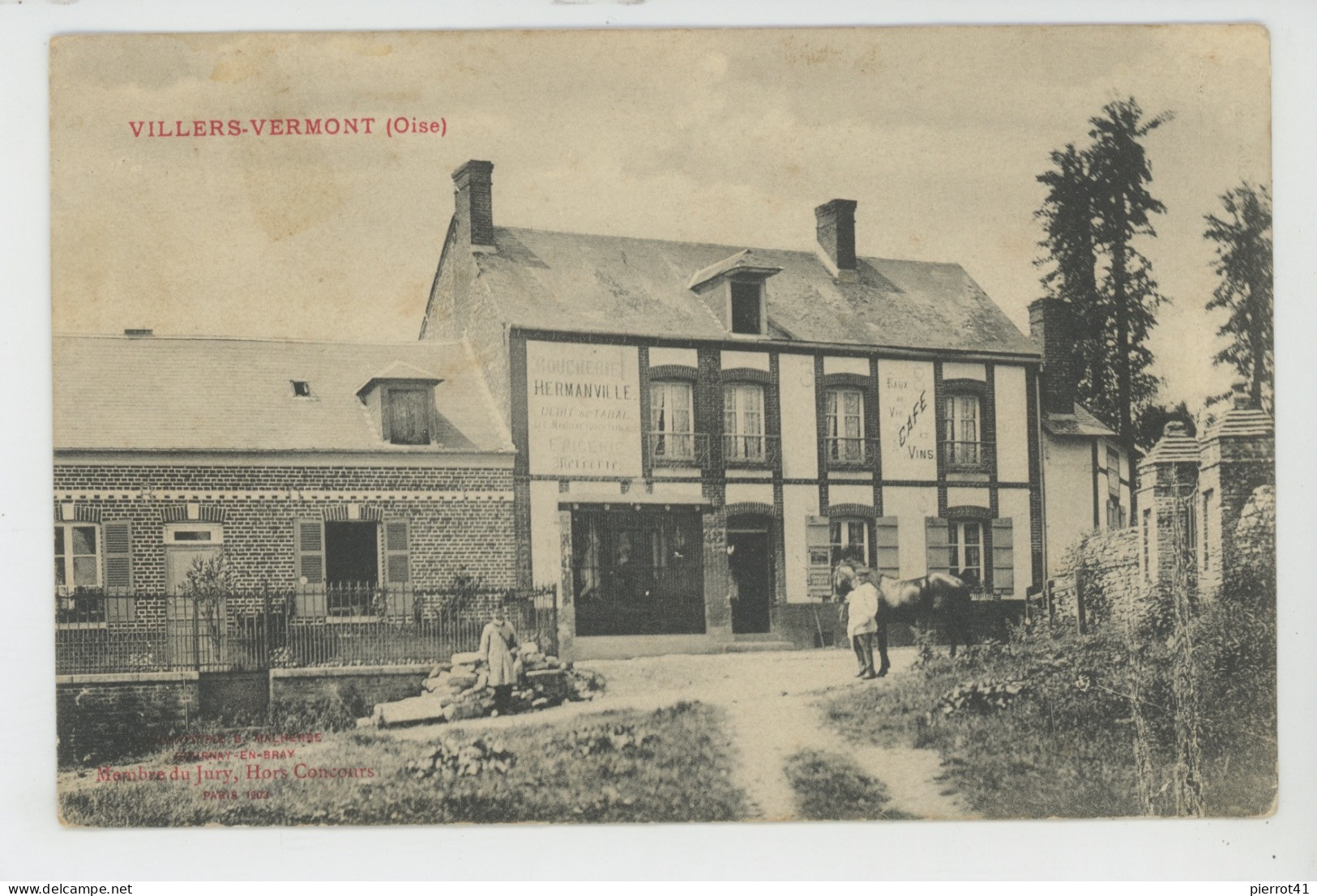 VILLERS VERMONT (commerce Café) - Other & Unclassified