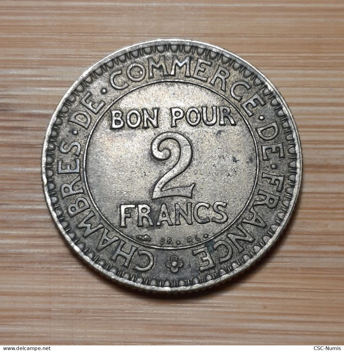(N-0063) - IIIème République - 2 Francs 1925 - QUALITÉ - 2 Francs