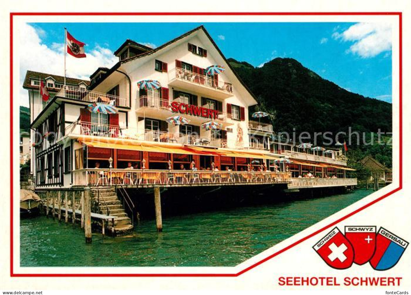 13091473 Gersau Vierwaldstaettersee Seehotel Schwert Gersau - Otros & Sin Clasificación