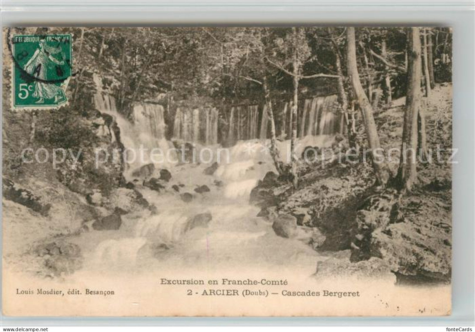 13086338 Franche Comte Arcier Cascades Bergeret Les Brenets - Andere & Zonder Classificatie