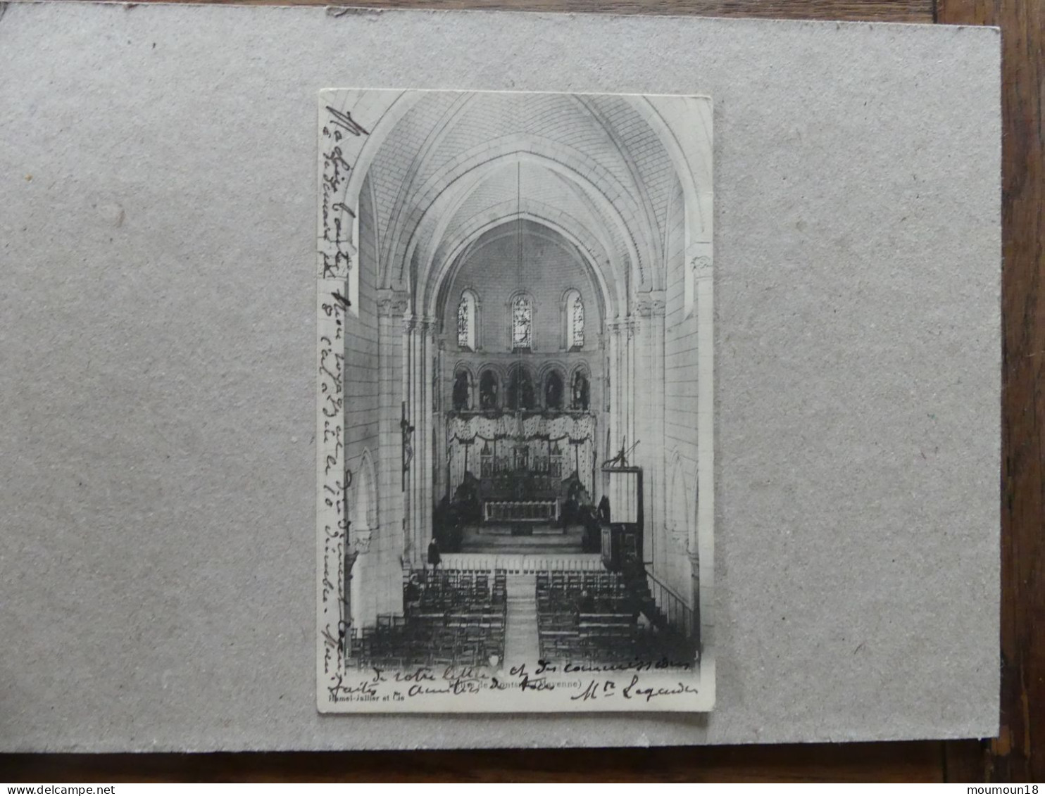 Eglise De Montsurs Chaire Ancienne - Andere & Zonder Classificatie