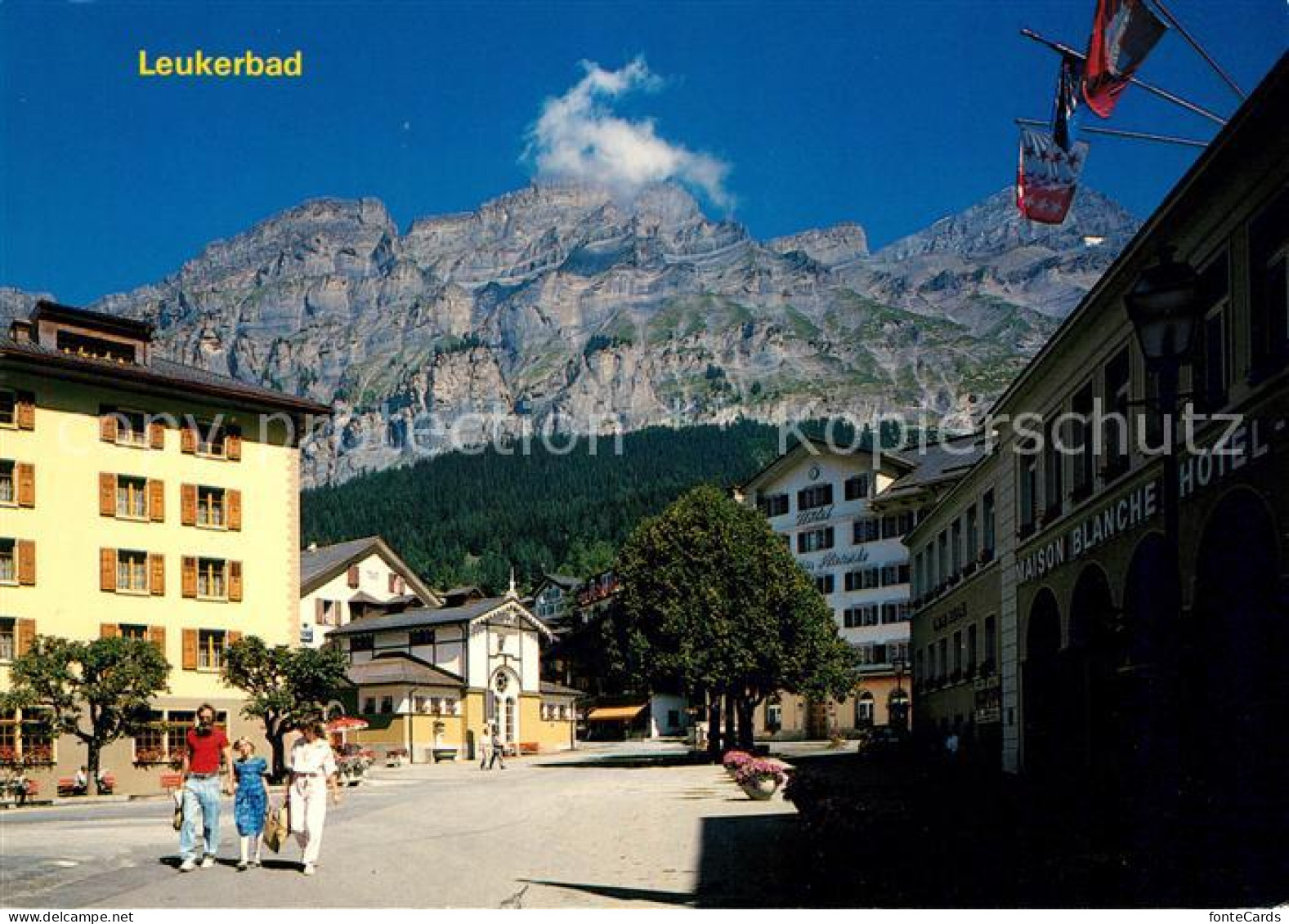 13084932 Leukerbad Maison Blanche Hotel Leukerbad - Autres & Non Classés