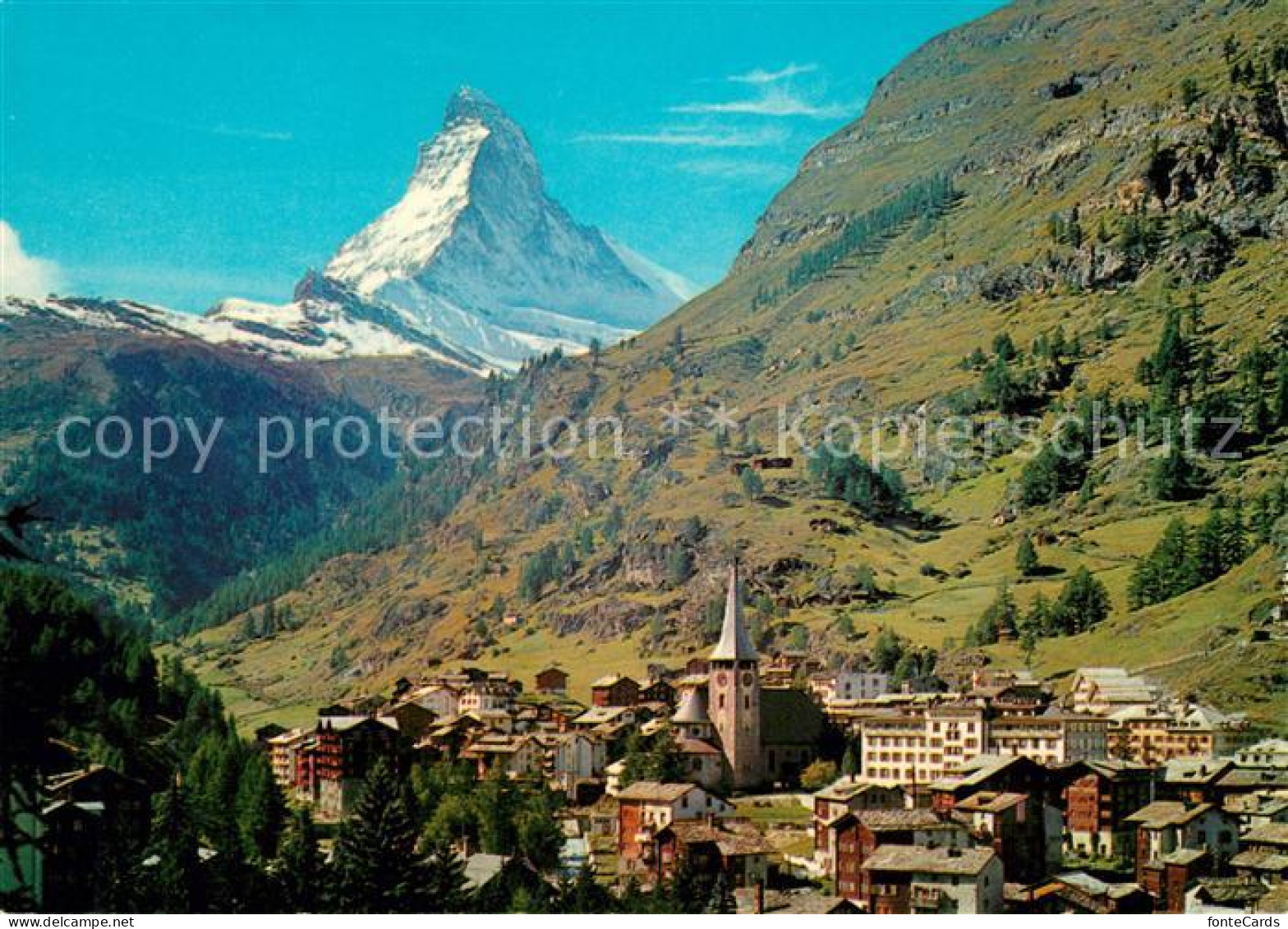 13084738 Zermatt VS Mit Matterhorn  Zermatt VS - Autres & Non Classés