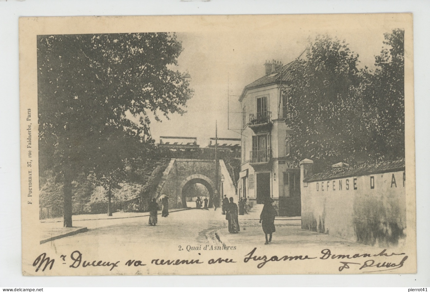 ASNIERES SUR SEINE - Quai D'Asnières - Asnieres Sur Seine