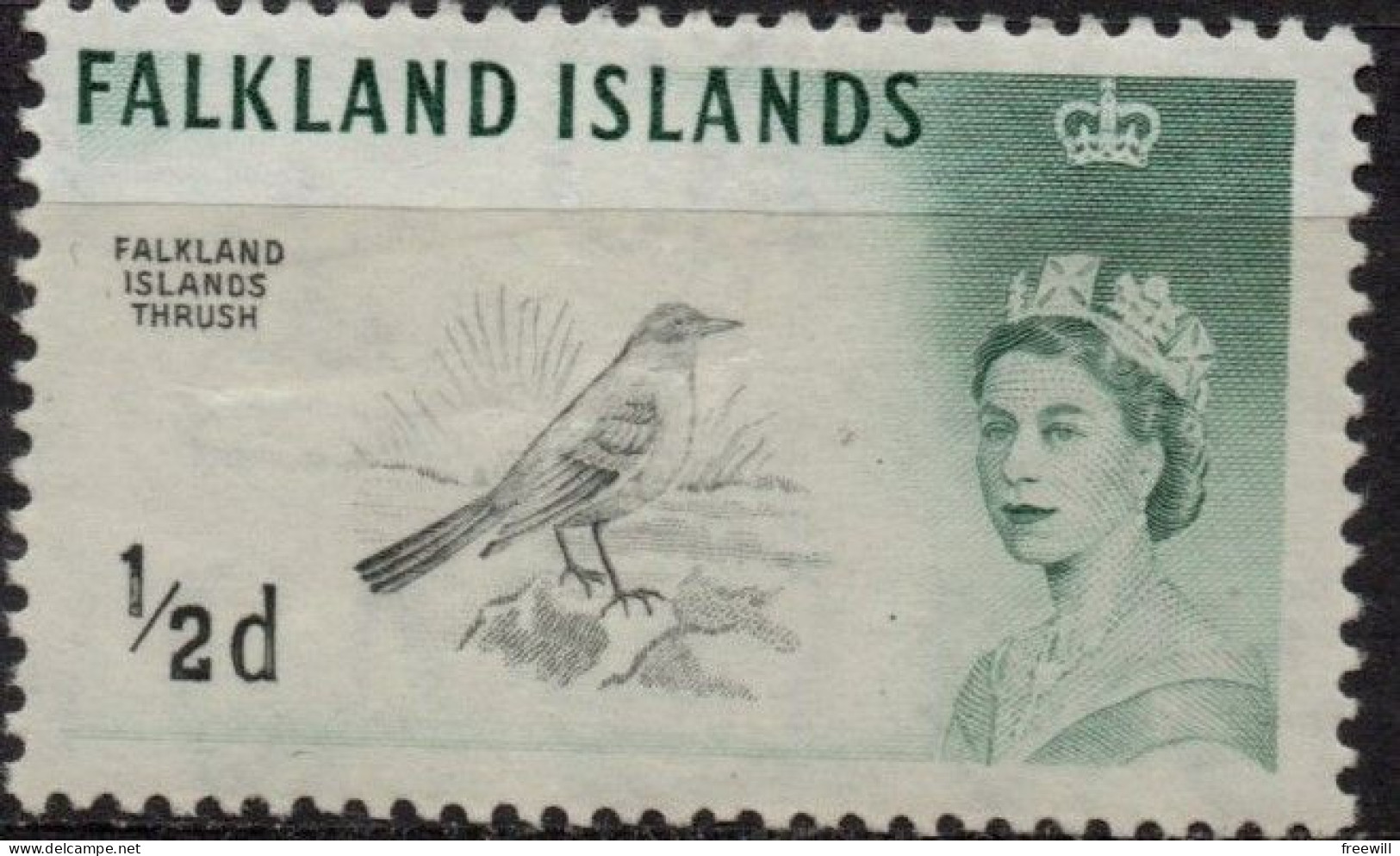 Falkland Island The Queen Elisabeth XXX - Falklandinseln