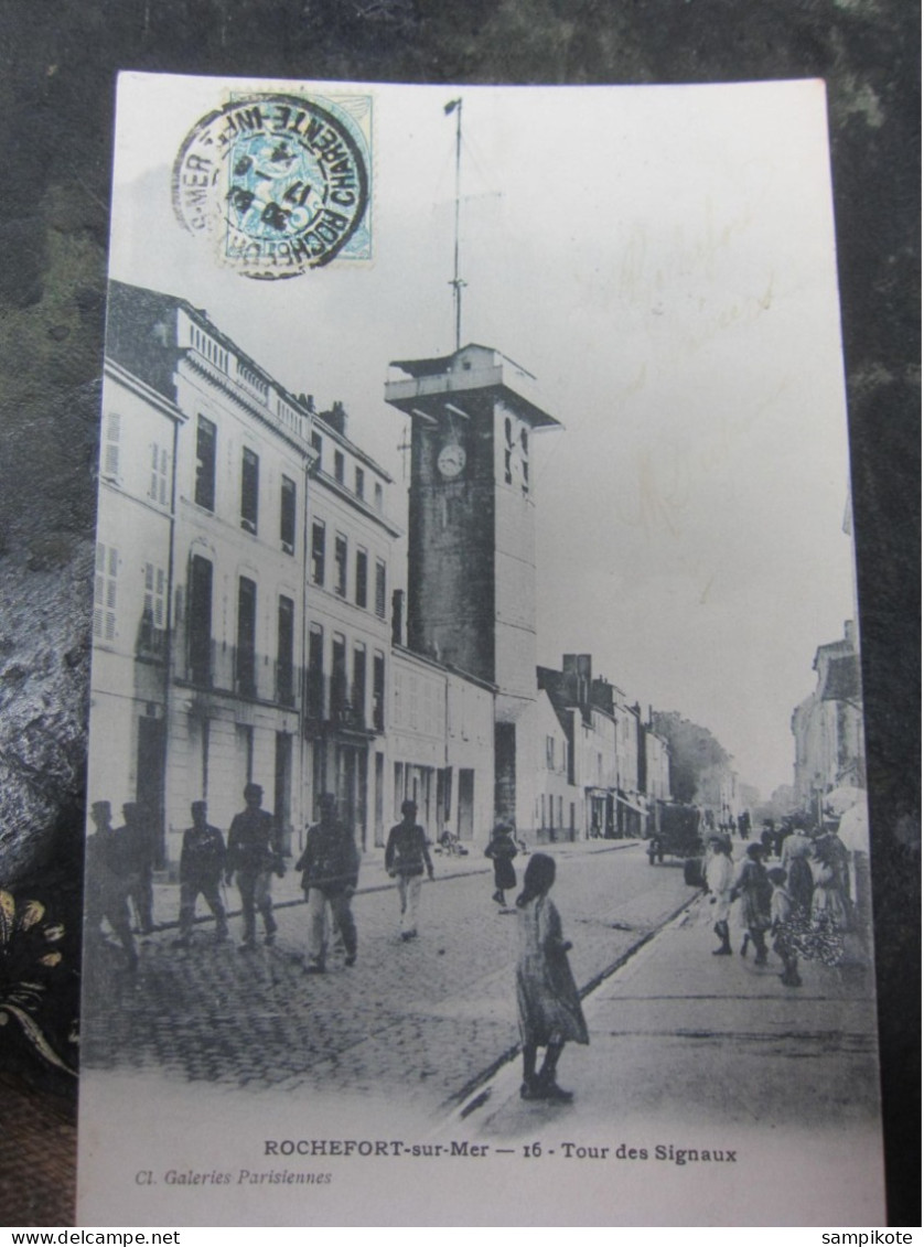 Carte Postale Charentes Maritimes, Rochefort Sur Mer, La Tour Des Signaux - Rochefort