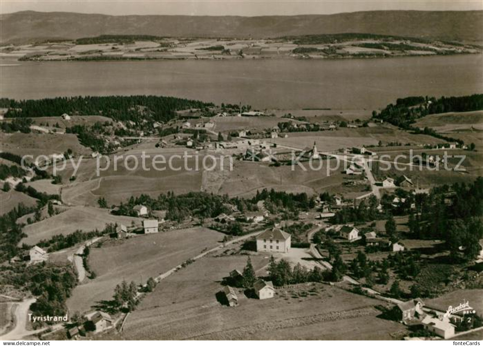 13078254 Ringerike Fliegeraufnahme Tyristrand Aalesund - Noruega