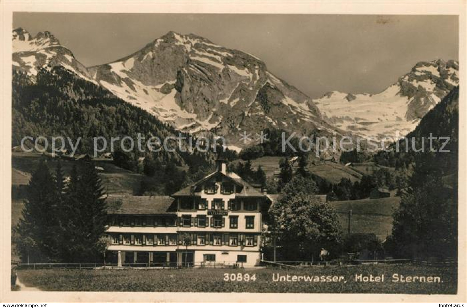 13076758 Unterwasser Toggenburg Hotel Sternen Unterwasser - Autres & Non Classés