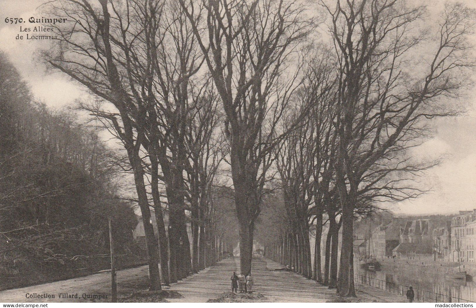 Quimper (29 - Finistère)  Les Allées De Locmaria - Quimper