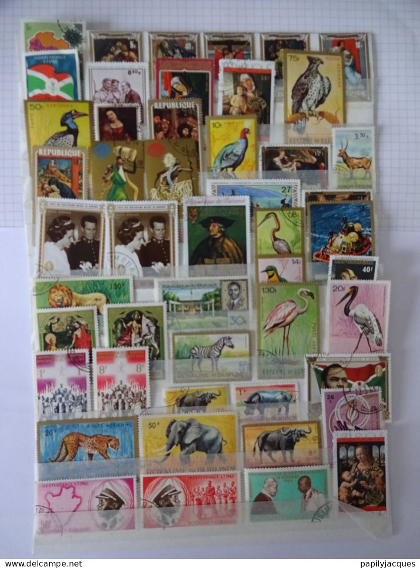 Timbres Burundi Lot De 146 Timbres - Other & Unclassified