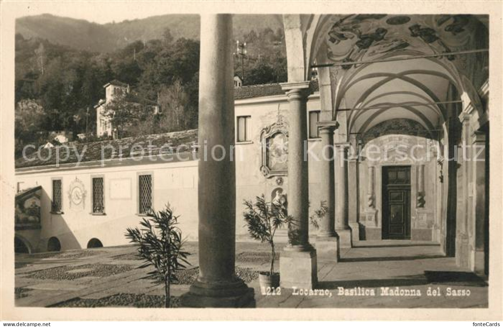 13069100 Locarno Lago Maggiore Basilica Madonna Del Sasso Arkaden Locarno - Other & Unclassified