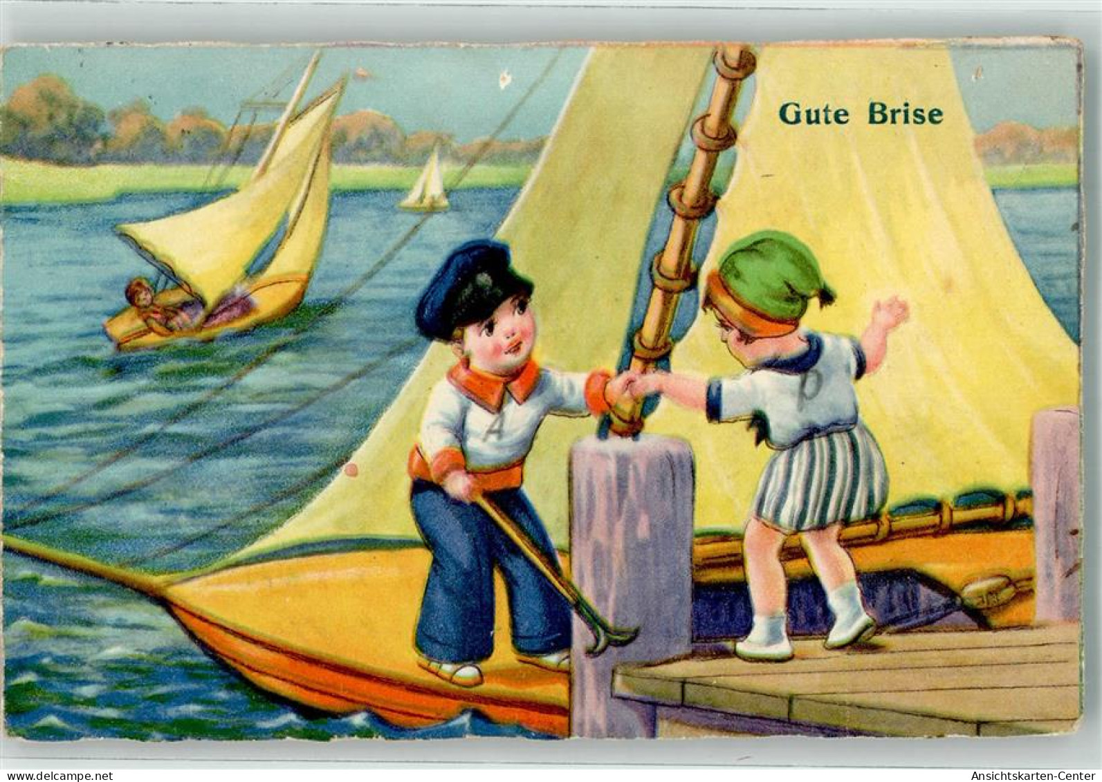 39529705 - Gute Briese Segelboot Kinder Nr 0294 - Autres & Non Classés