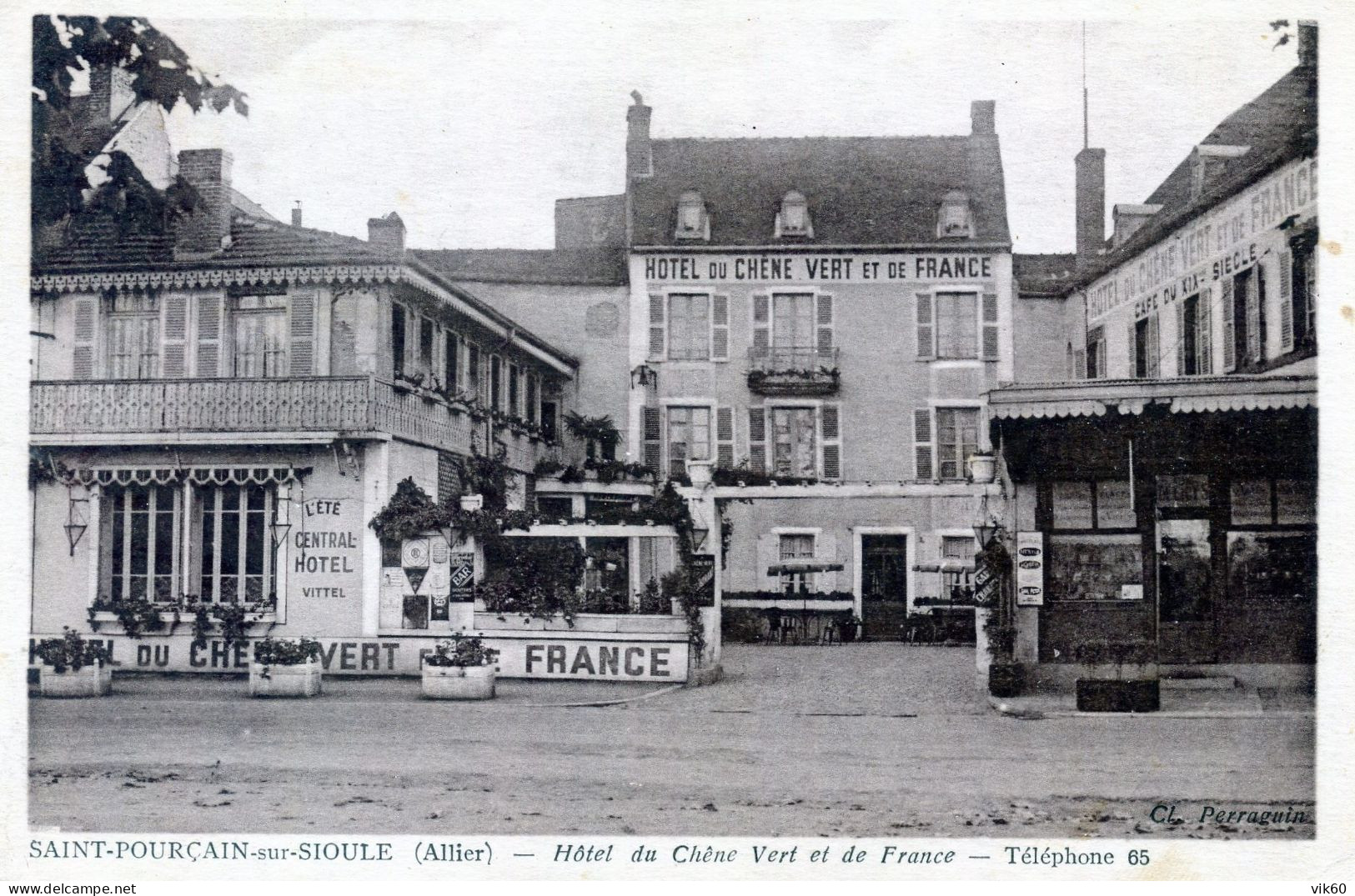 03  SAINT POURCAIN SUR SIOULE  HOTEL DU CHENE VERT ET DE FRANCE - Other & Unclassified