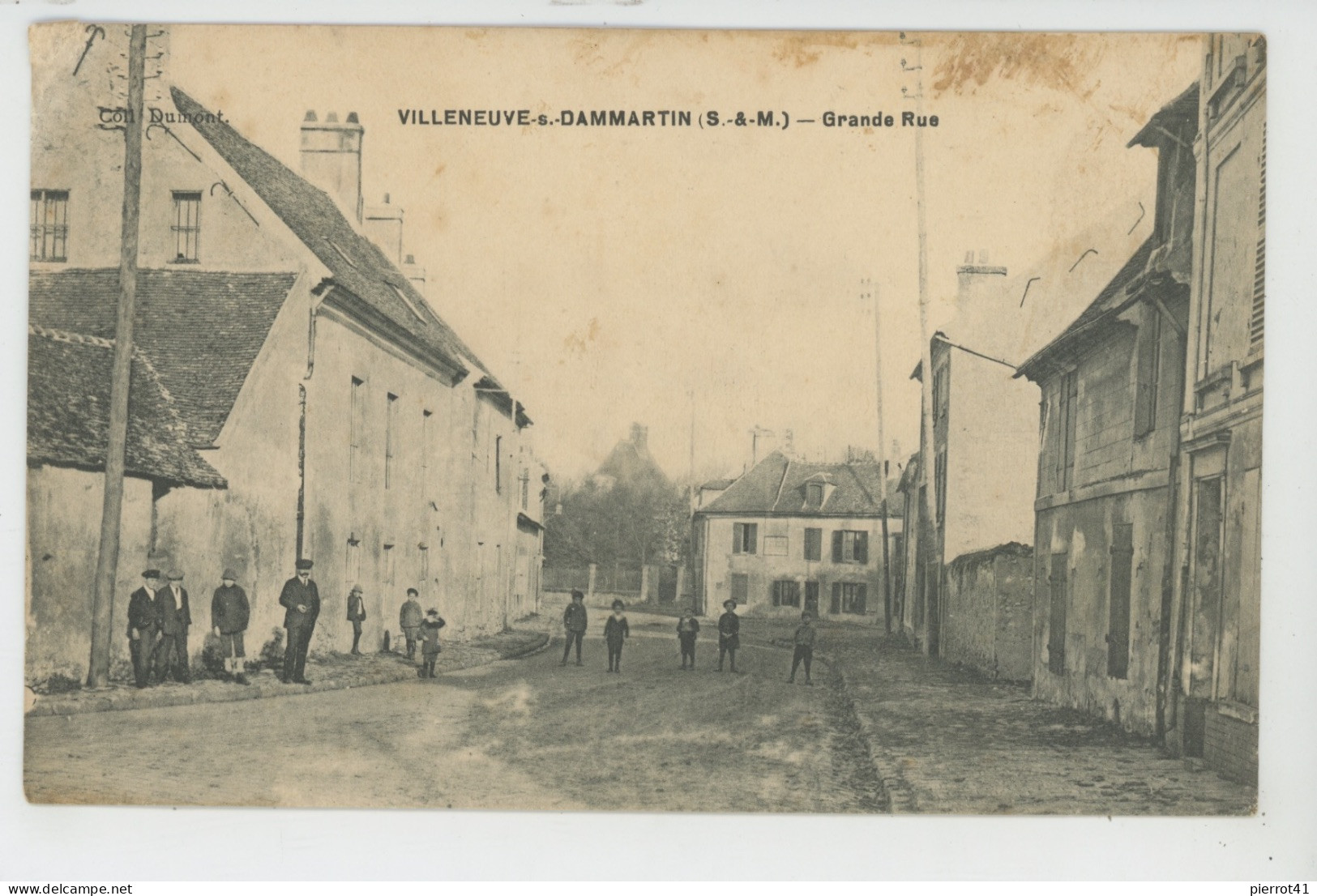 VILLENEUVE SUR DAMMARTIN - Grande Rue - Sonstige & Ohne Zuordnung