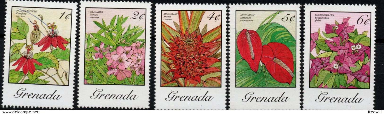 Grenade Fleurs Flowers Xxx - Grenada (1974-...)